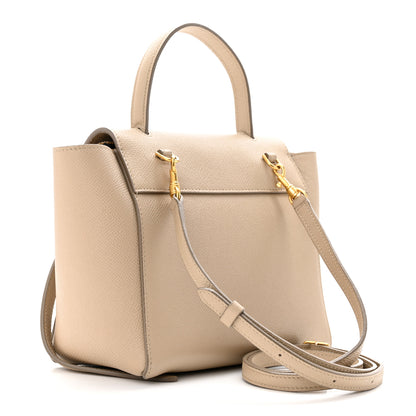 Celine Grained Calfskin Nano Belt Bag Light Taupe 3 of 10