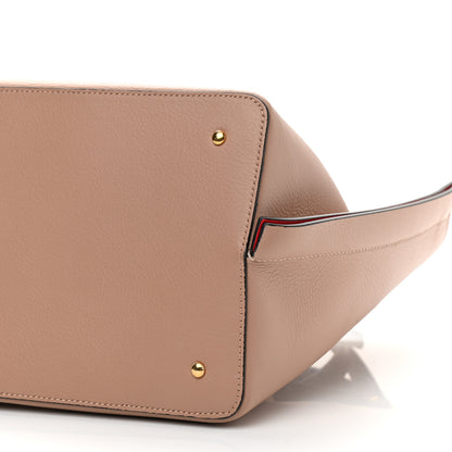 Valentino Garavani Calfskin Medium VLogo Escape Shopper Rose Cannelle 8 of 9
