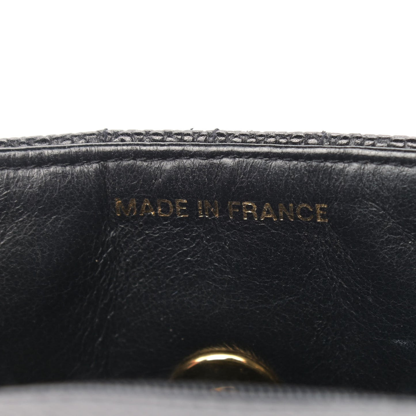 Caviar Vertical Quilted Mini Flap Black