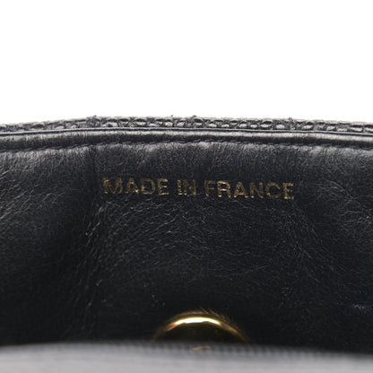 Chanel Caviar Vertical Quilted Mini Flap Black 6 of 12