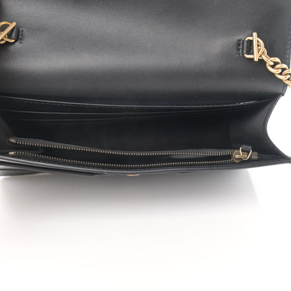 Gucci Calfskin Queen Margaret Chain Wallet Black 5 of 15