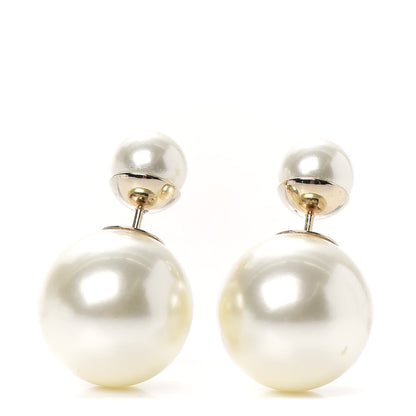 Christian Dior Pearl Mise En Dior Tribal Earrings 1 of 4