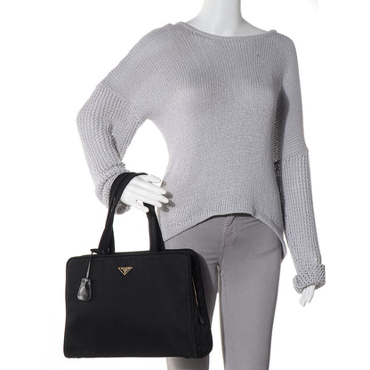 Prada Tessuto Nylon Briefcase Nero Black 2 of 9