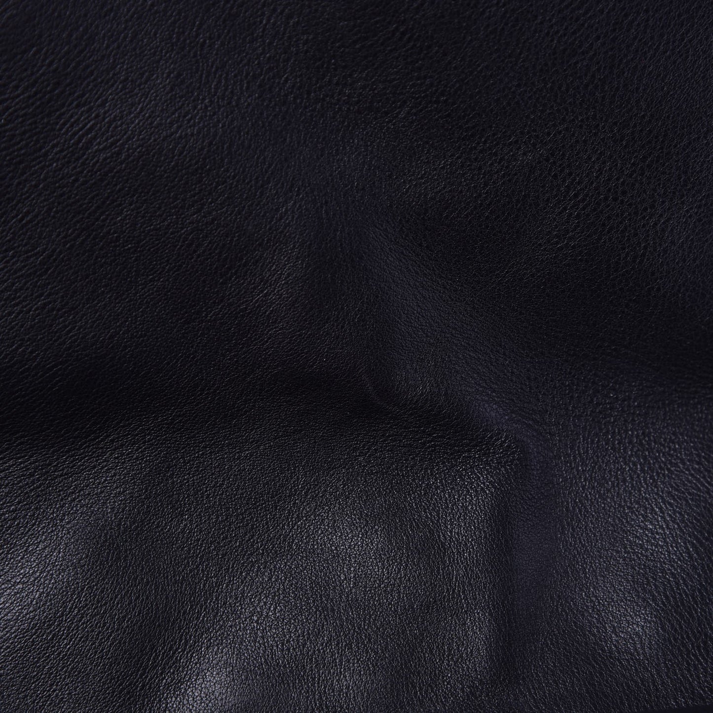 Calfskin Quilted Jumbo Coco Sporran Flap Black