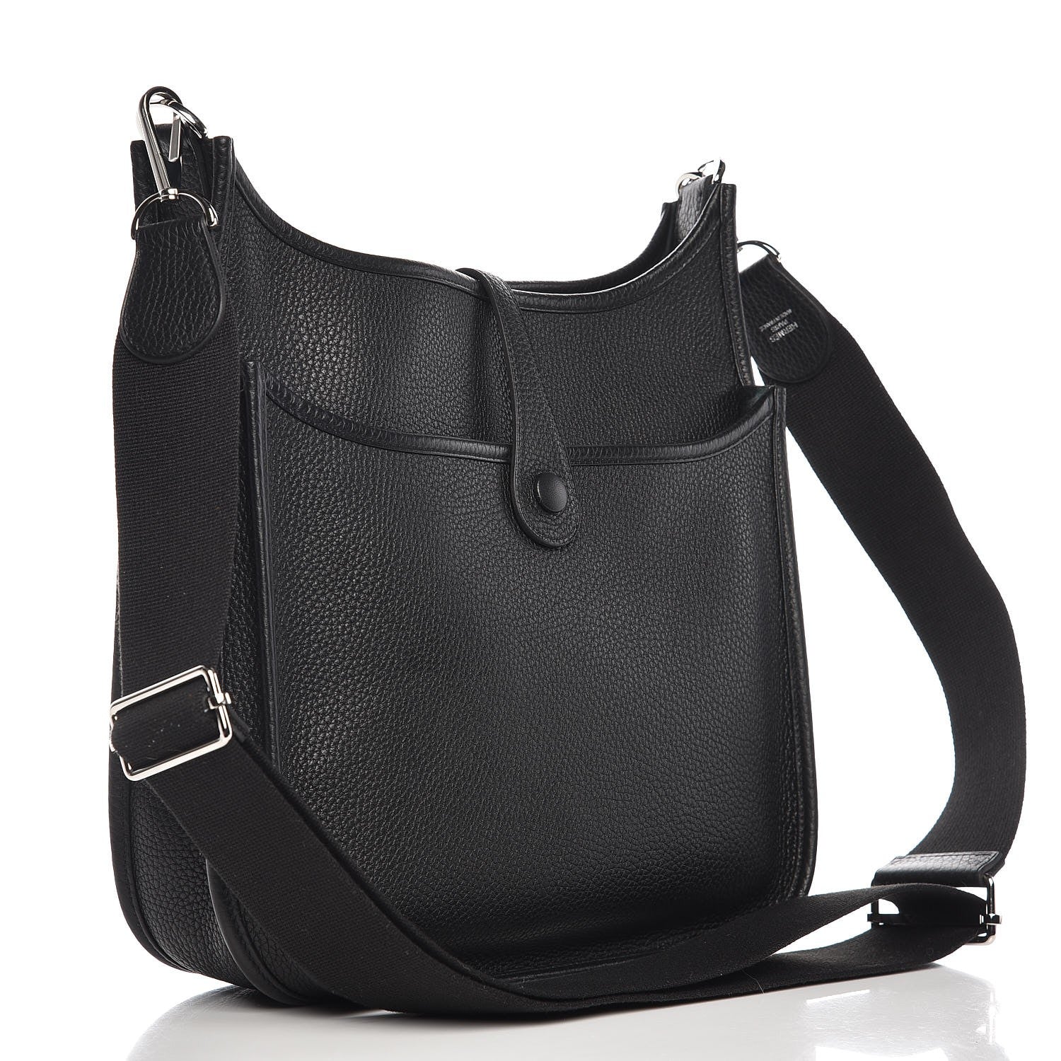 Hermes Taurillon Clemence Evelyne III PM Black 3 of 9