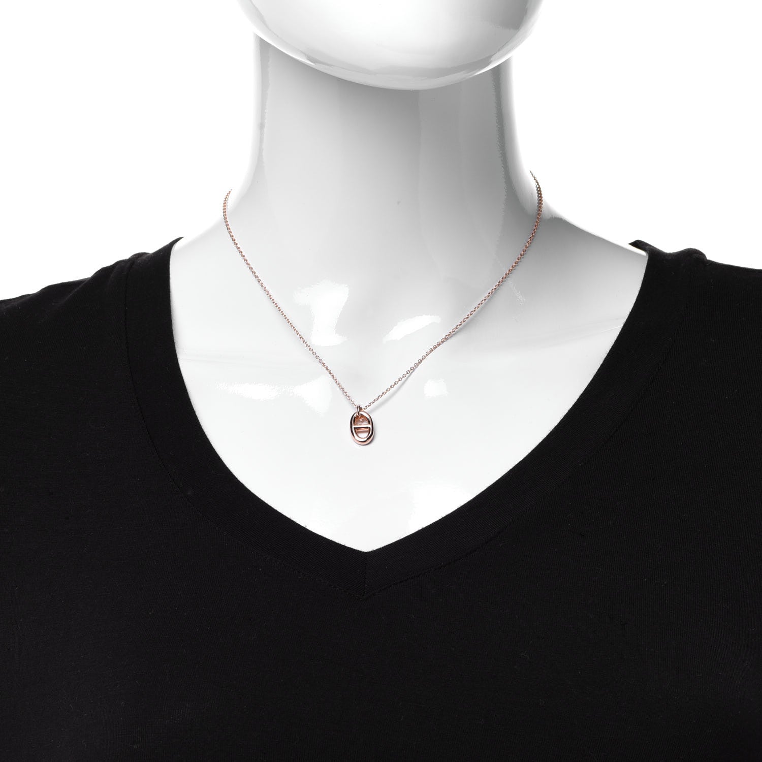 Hermes 18K Rose Gold PM Farandole Pendant Necklace 2 of 6