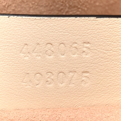 Gucci Calfskin Matelasse Mini GG Marmont Chain Shoulder Bag White 7 of 19