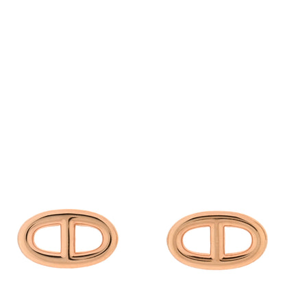 Hermes 18K Rose Gold TPM Farandole Stud Earrings 1 of 5