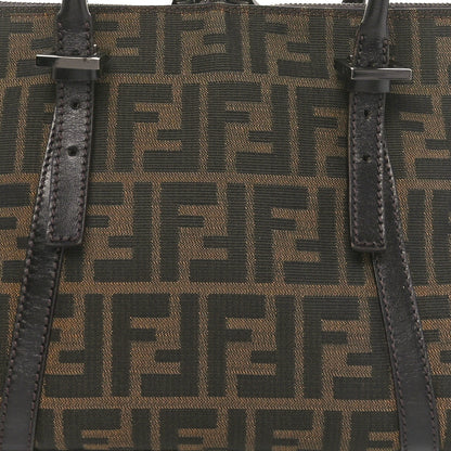 Fendi Zucca Tote Tobacco 7 of 9