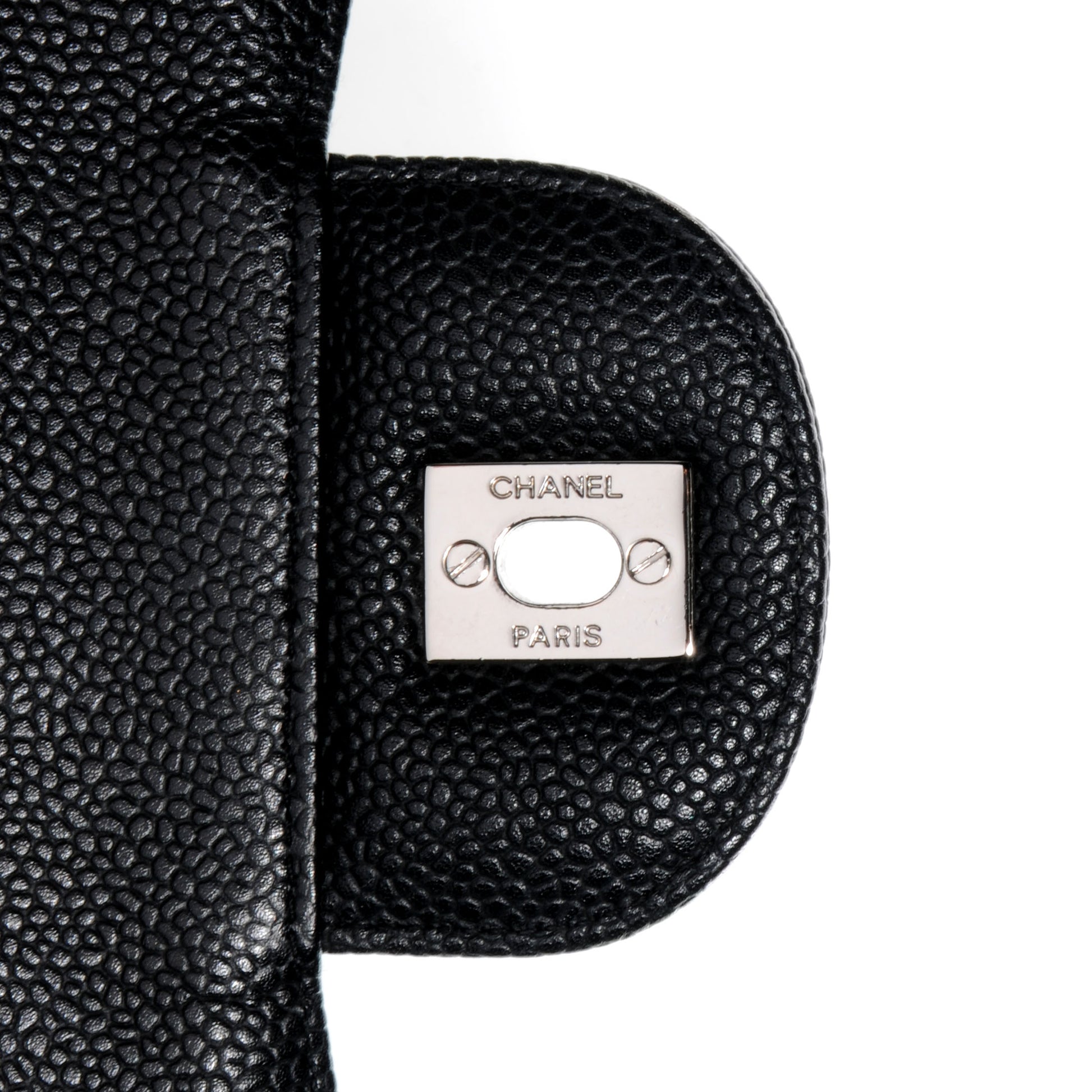 Chanel Caviar Jumbo Single Flap Black 8 of 8