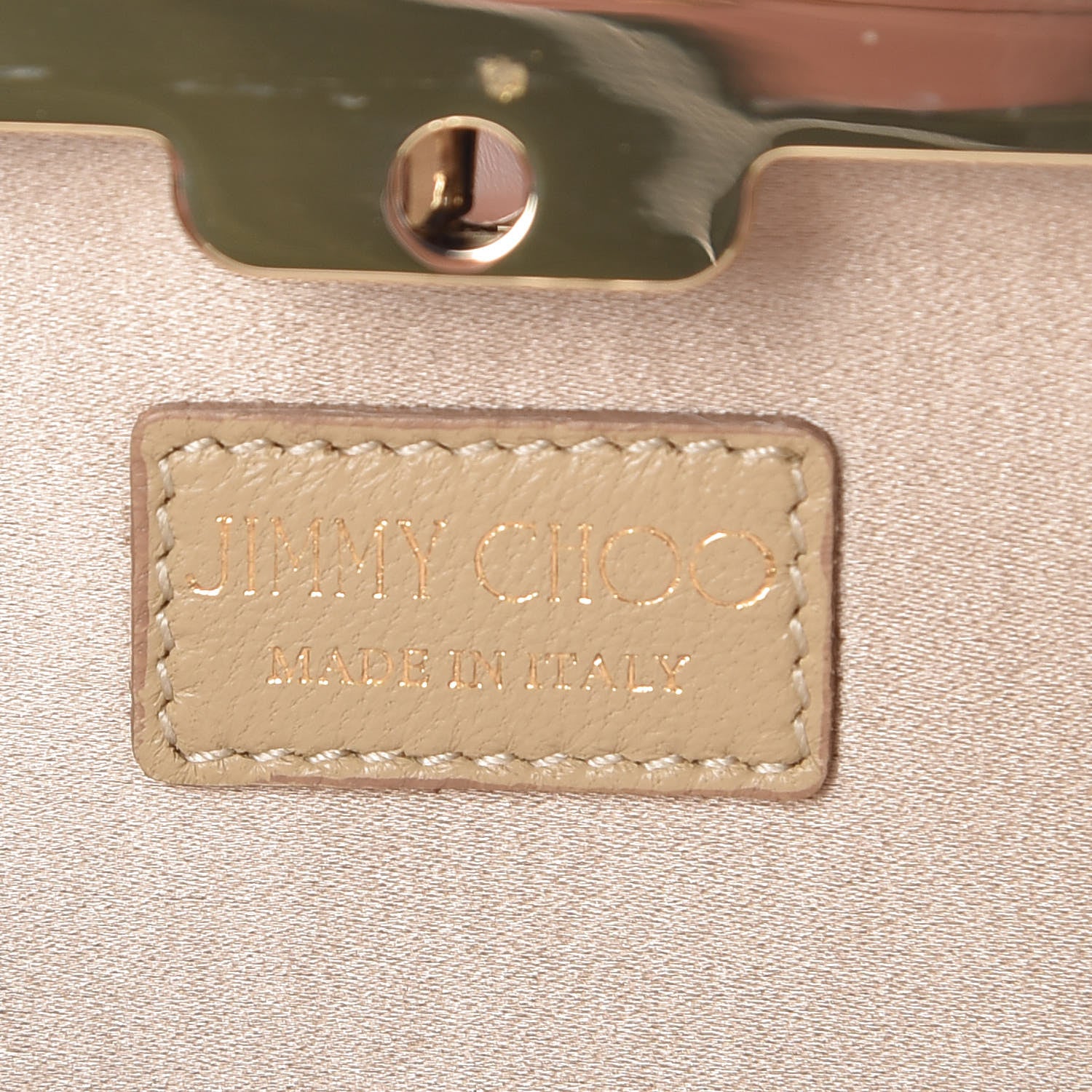 Jimmy Choo Glitter Shoe Printed Clutch Gold 6 of 8