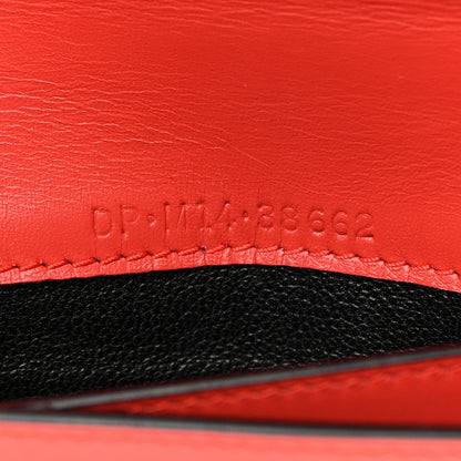 Bulgari Calfskin Serpenti Forever Mini Flap Clutch Red 7 of 17