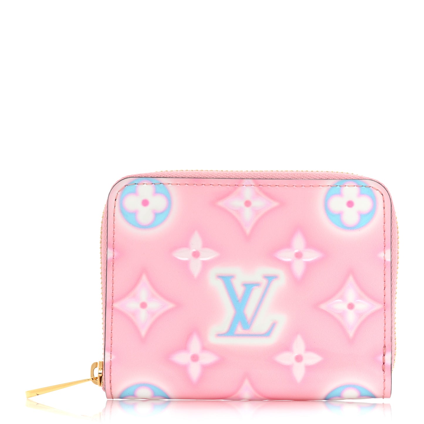 Vernis Valentine Zippy Coin Purse Light Pink Neon