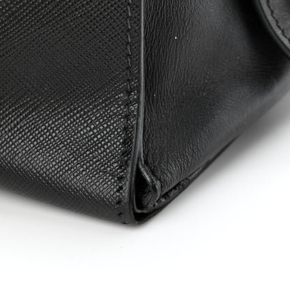 Prada Saffiano City Calfskin Small Esplanade Tote Black 19 of 27