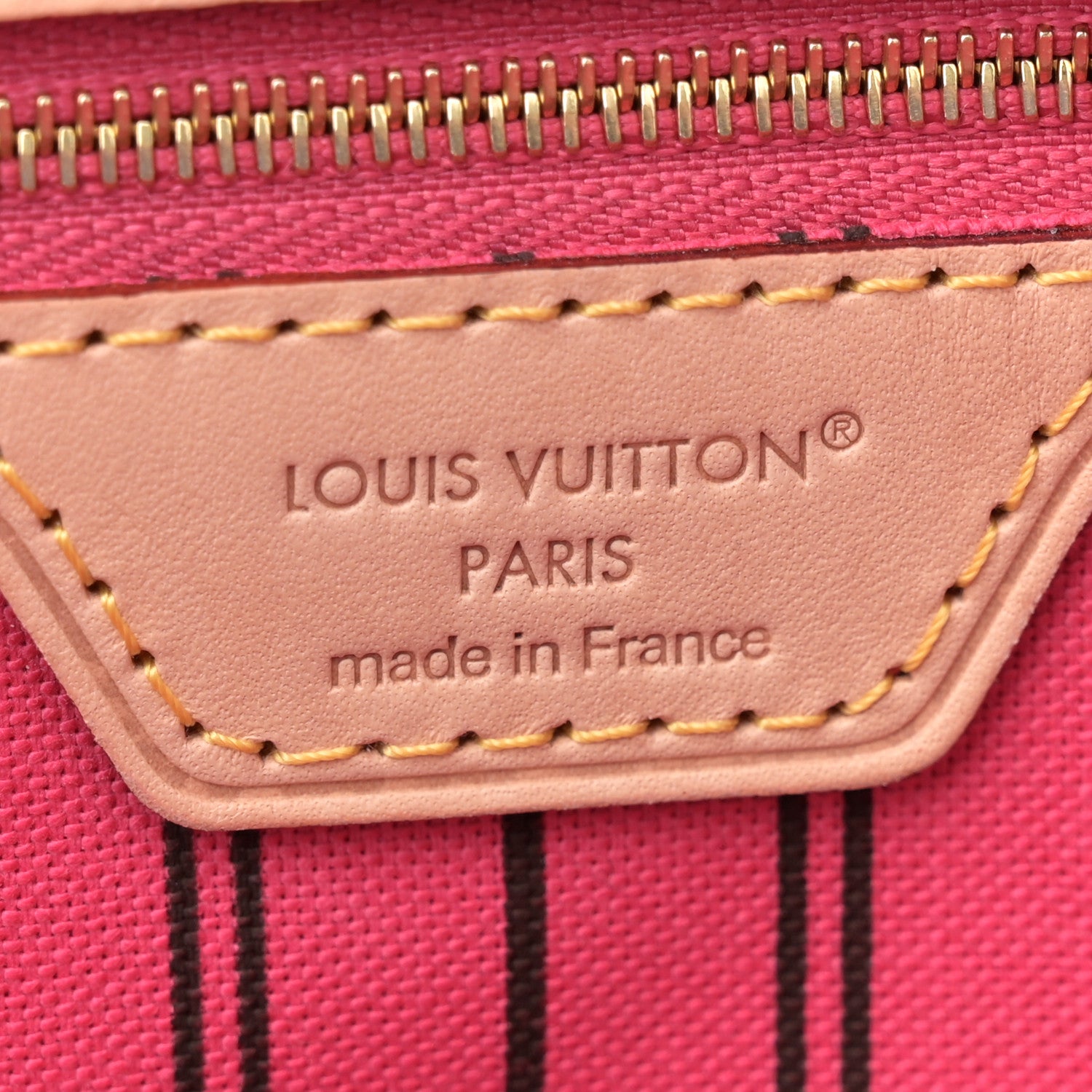 Louis Vuitton Monogram Inside Out Neverfull Bandouliere MM Rose Pondichery 10 of 17