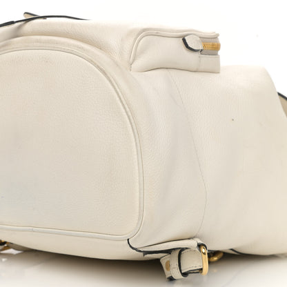 Prada Vitello Daino Backpack Talco 5 of 17