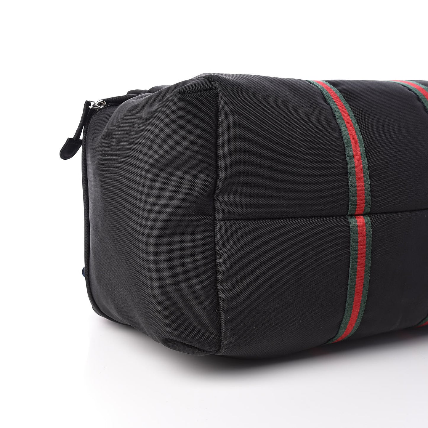Technical Canvas Web Duffle Bag Black