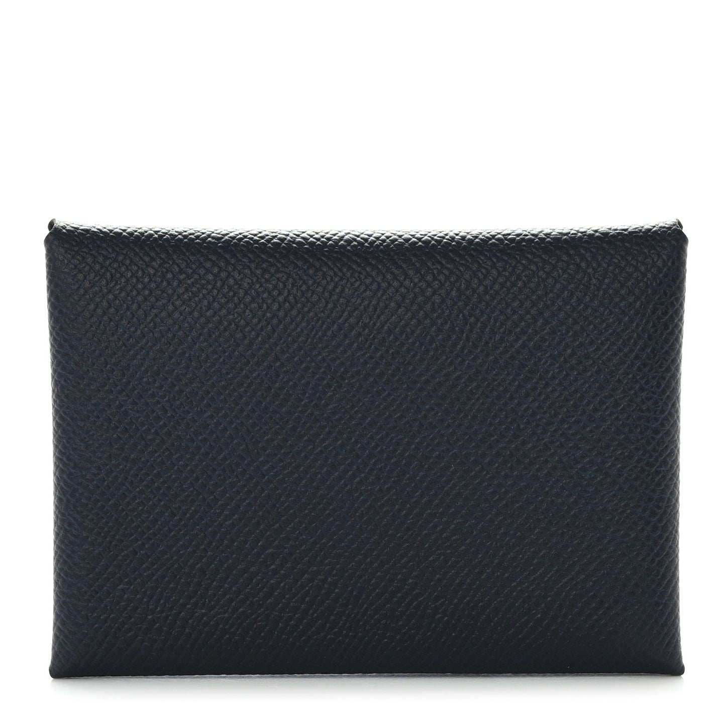Epsom Calvi Duo Card Case Bleu Indigo