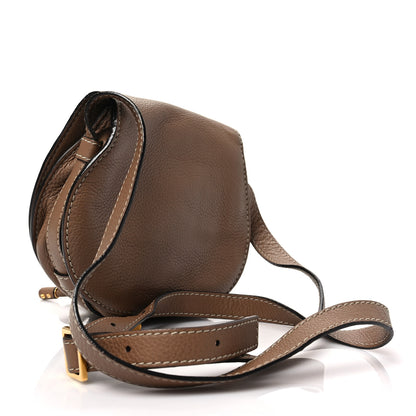 Chloe Calfskin Mini Marcie Round Crossbody Bag Nut 2 of 6
