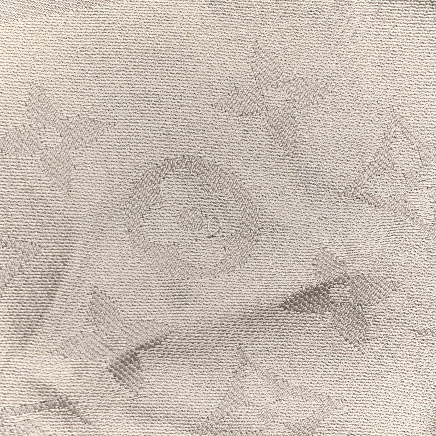 Silk Wool Monogram Polka Dot Shawl Grey