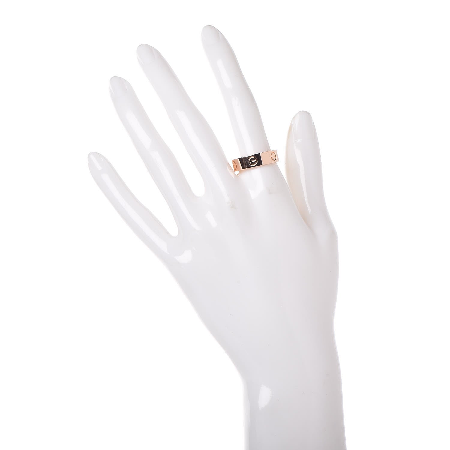 Cartier 18K Pink Gold 5.5mm LOVE Ring 57 8 2 of 5