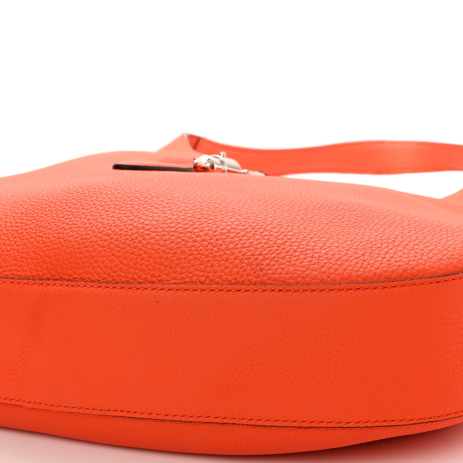 Gucci Soft Grained Calfskin Large Jackie Hobo Orange 13 of 14