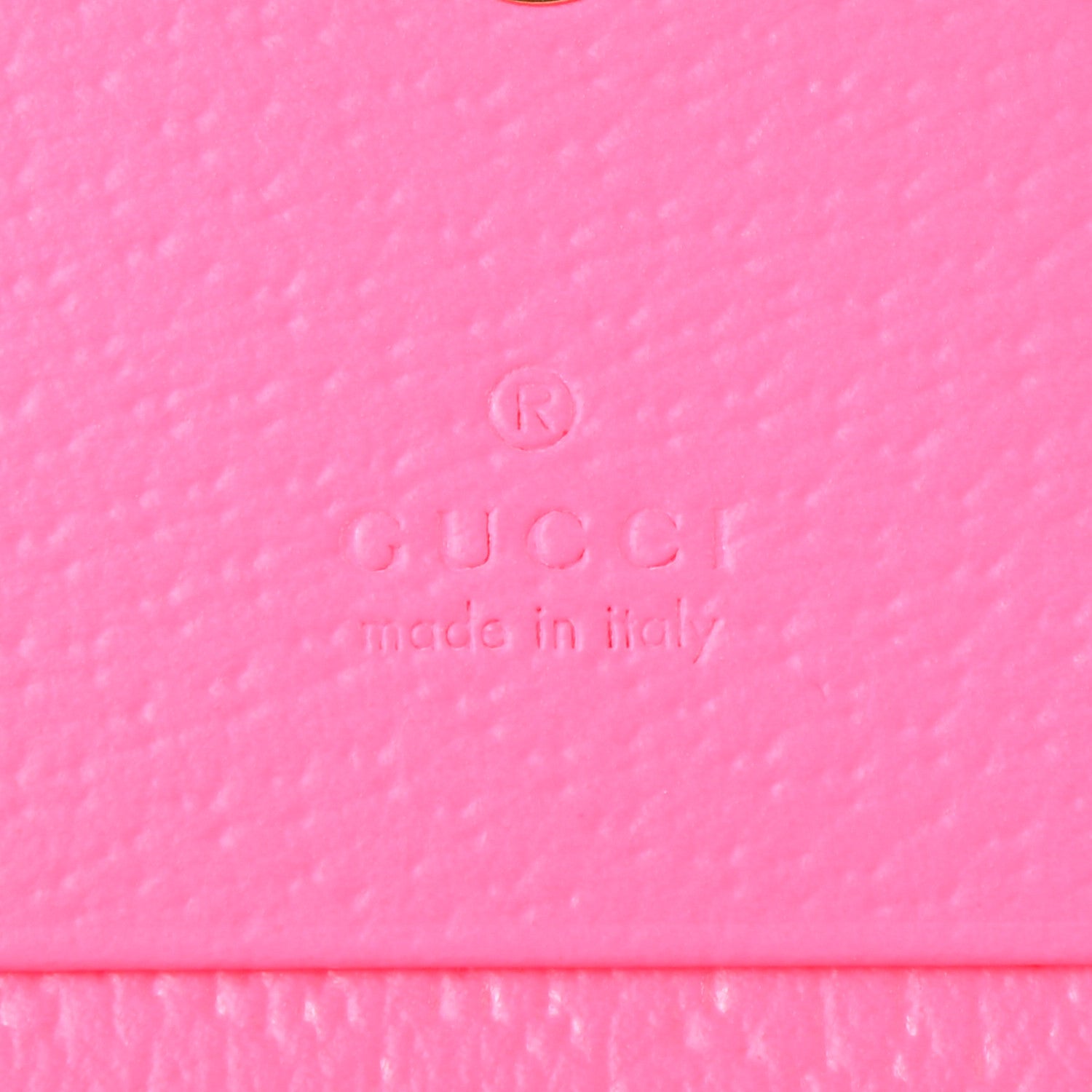 Gucci Calfskin Flora Print Zumi Card Case Wallet Pink 6 of 8