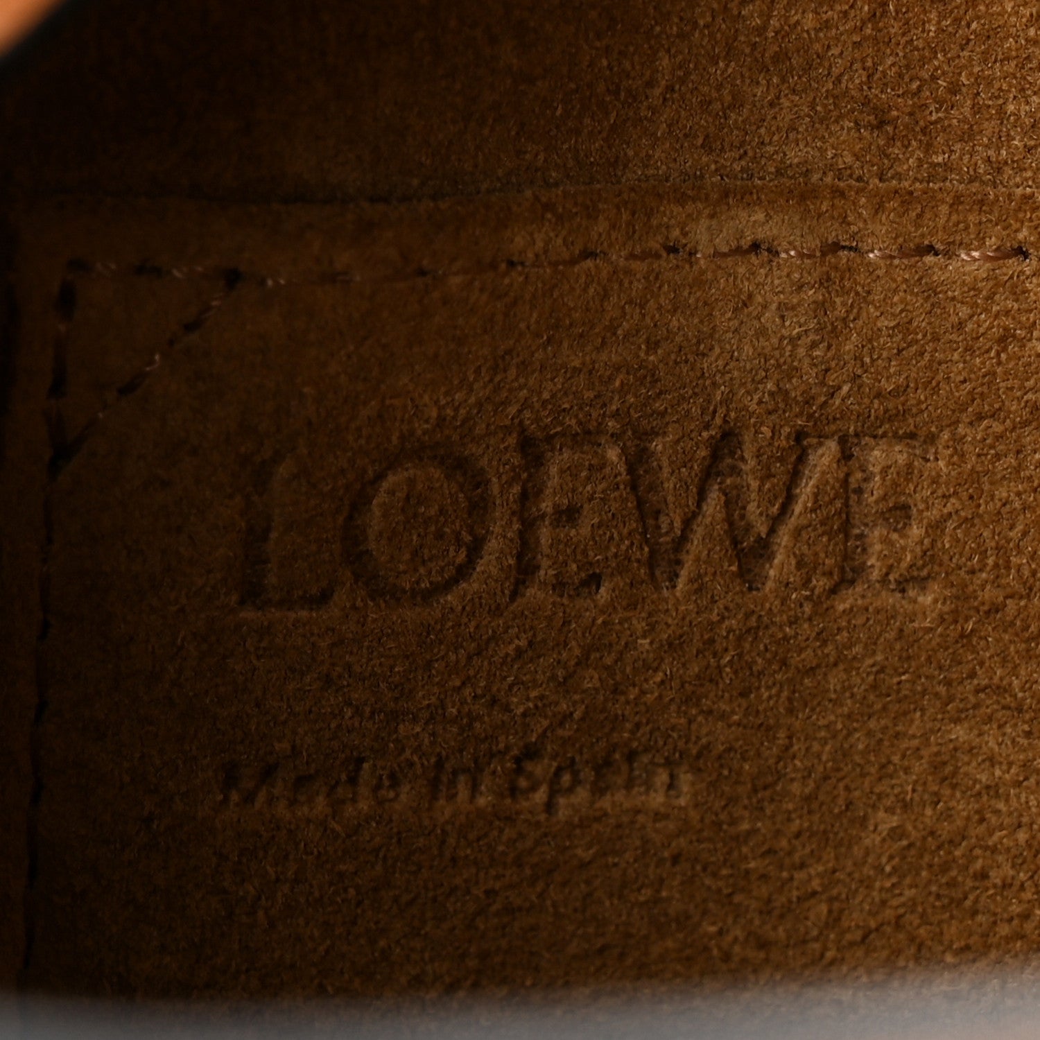 Loewe Grained Calfskin Small Gate Crossbody Bag  Caramel Pecan 6 of 11