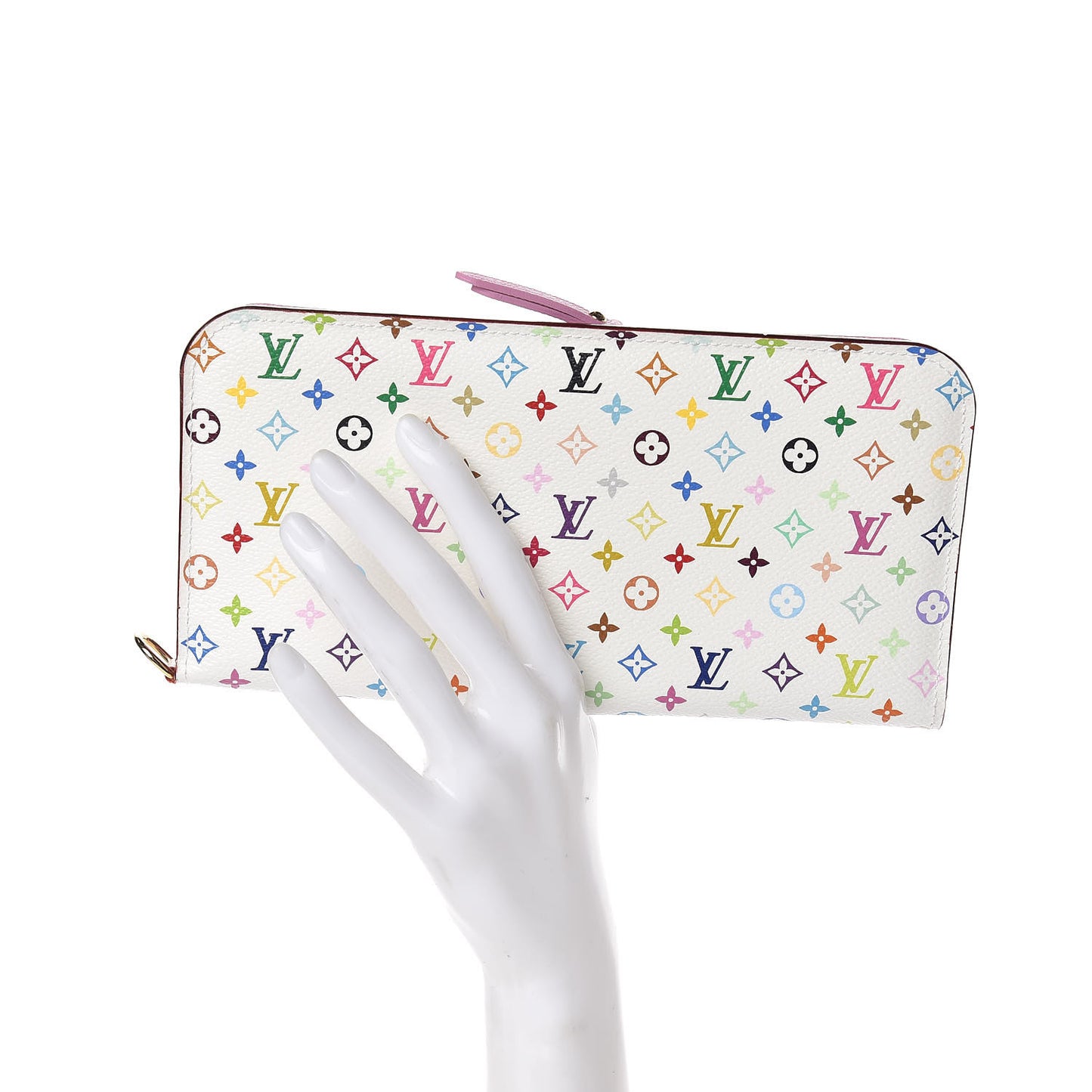 Monogram Multicolor Insolite Wallet White Litchi