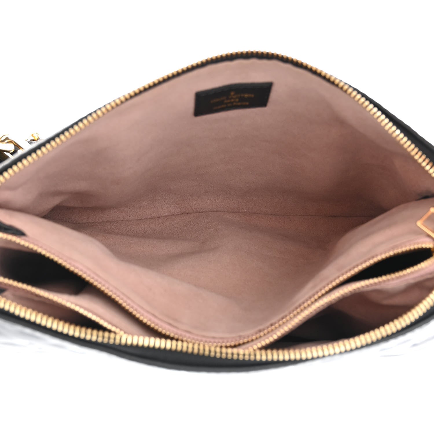Louis Vuitton Lambskin Embossed Monogram Coussin PM Black 5 of 12