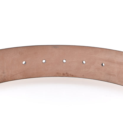 Gucci GG Supreme Monogram Selleria Interlocking G 40mm Belt 80 32 Ecru Grigio 6 of 8