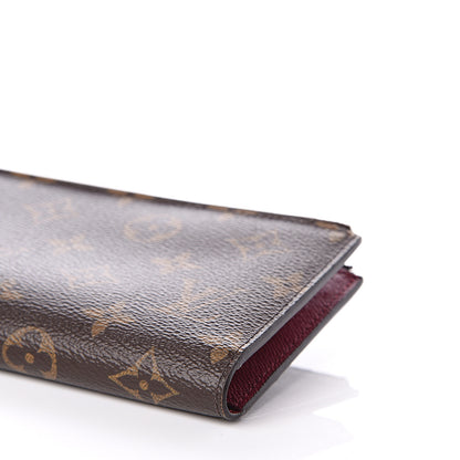 Louis Vuitton Monogram Adele Wallet Fuchsia 8 of 9