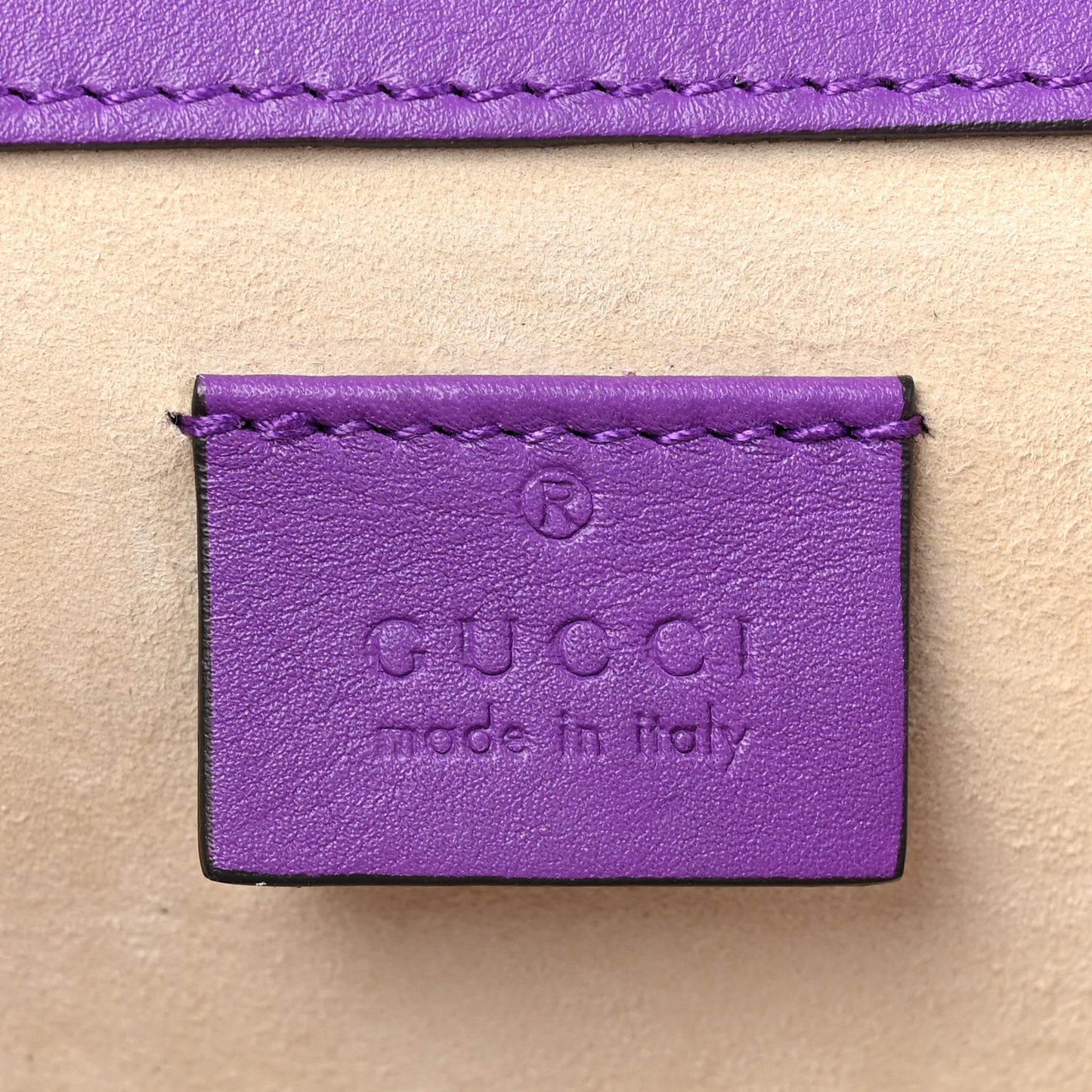 GG Supreme Monogram Snakeskin Bat Embroidered Small Dionysus Shoulder Bag Purple