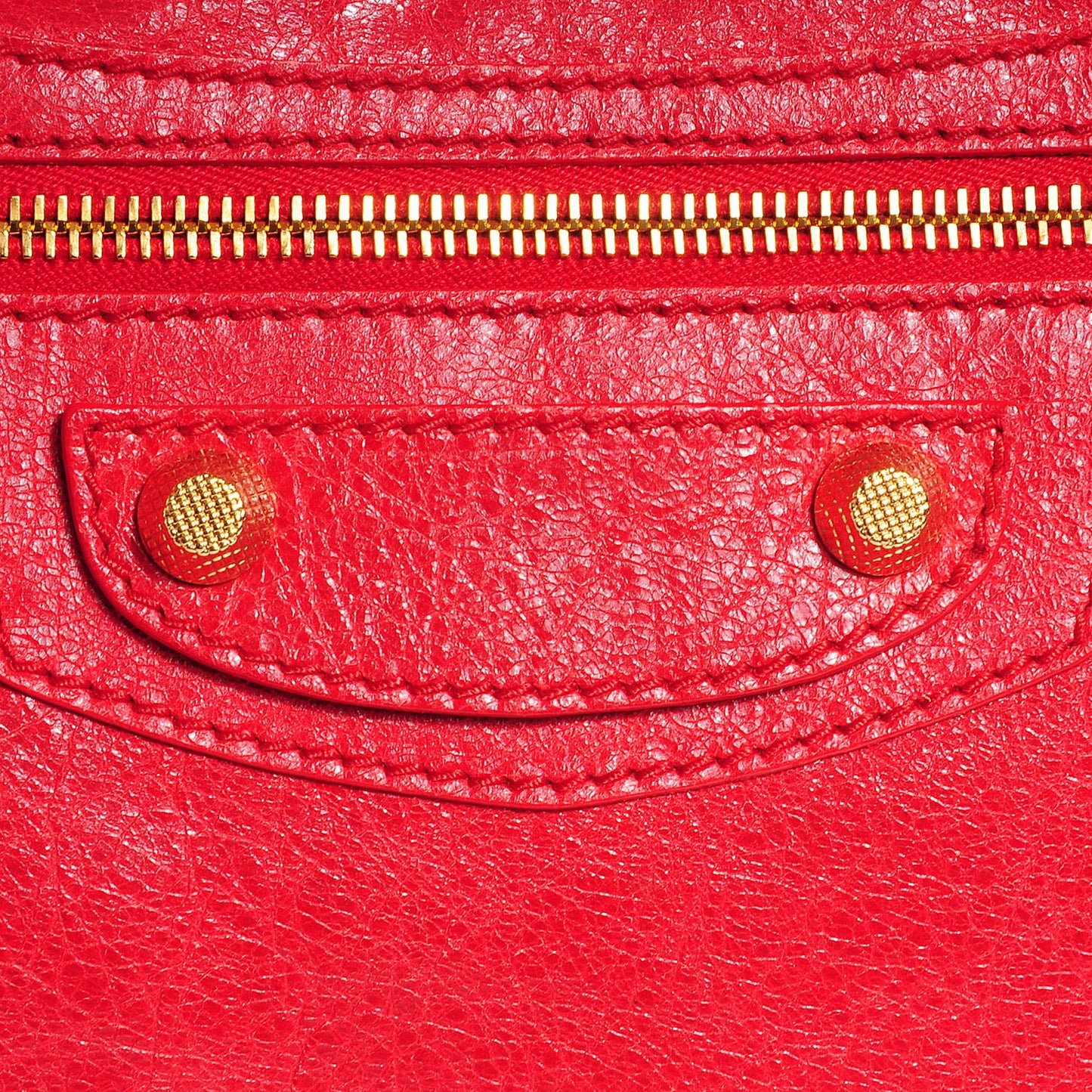 Agneau Giant 12 Gold Hardware Velo Rouge Cardinal