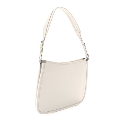 Gucci Calfskin Horsebit Slim Shoulder Bag White 2 of 8