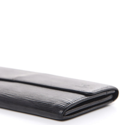 Louis Vuitton Epi Sarah Wallet Black 8 of 15