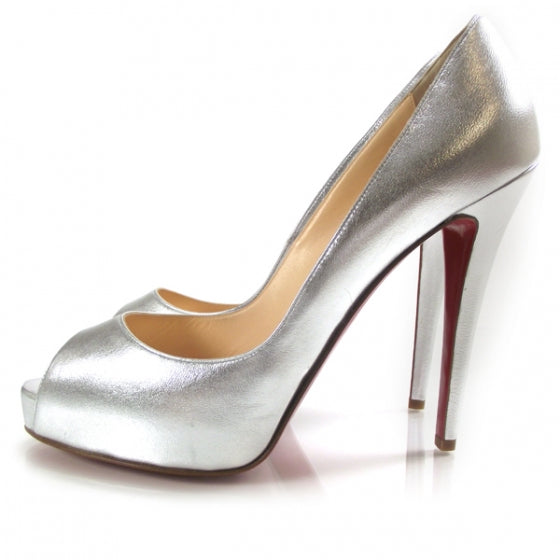 Kid Very Prive 120 Pumps 39 Metallic Silver