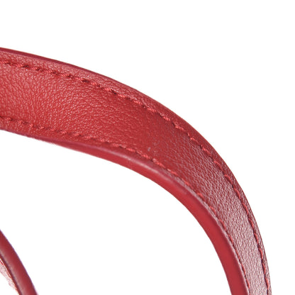 Saint Laurent Calfskin Toy Shopping Tote Rouge Eros 8 of 10