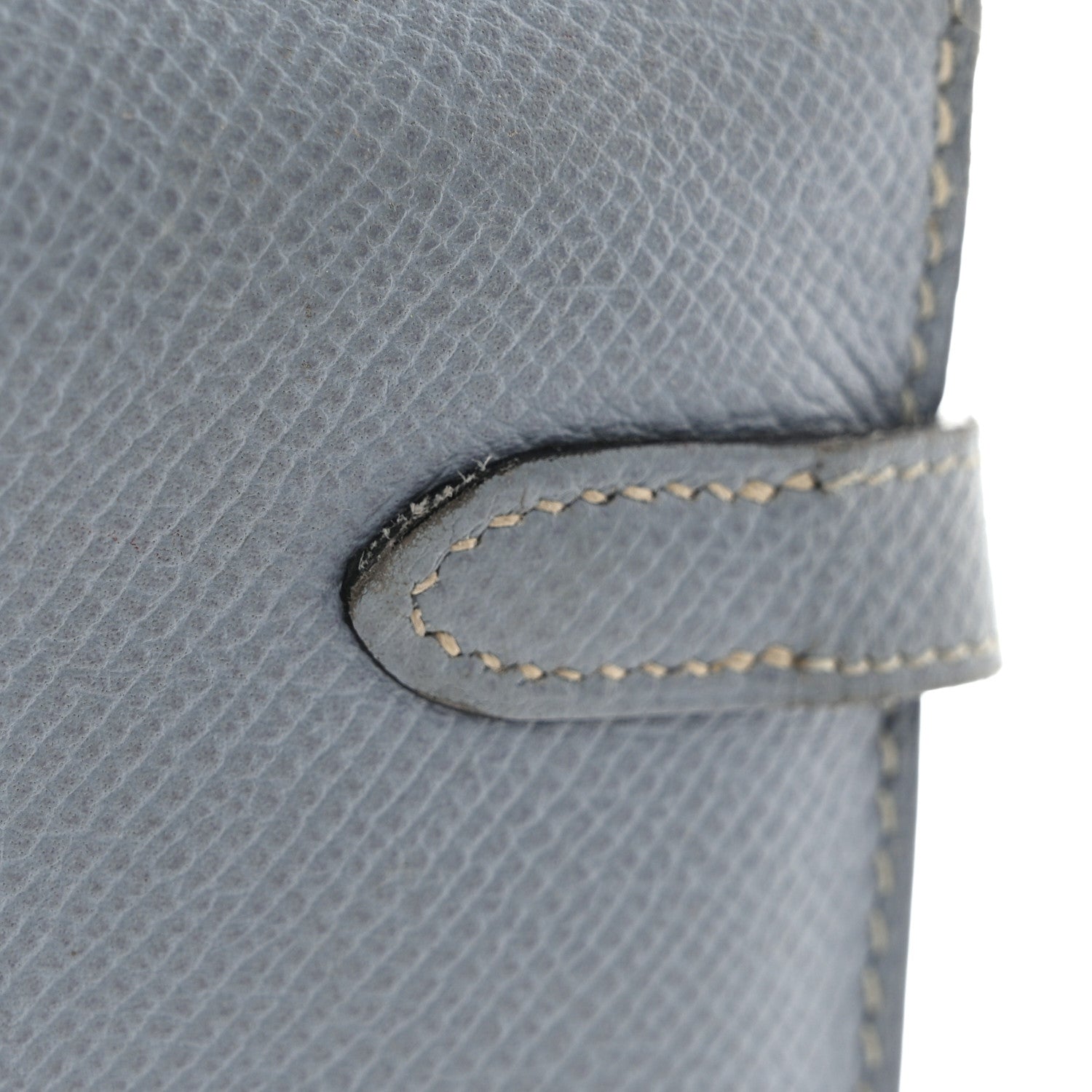 Hermes Epsom Kelly Longue Wallet Bleu Lin 14 of 17