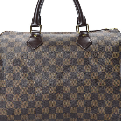 Louis Vuitton Damier Ebene Speedy 30 7 of 21