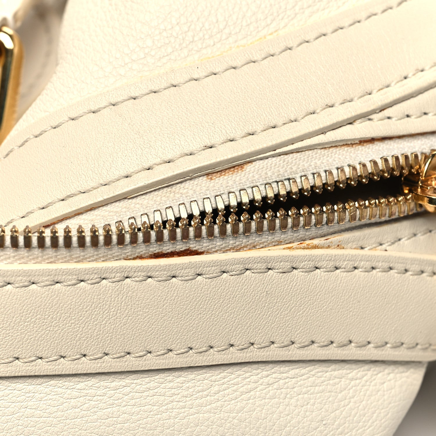Louis Vuitton Calfskin Sac Louis White 13 of 13
