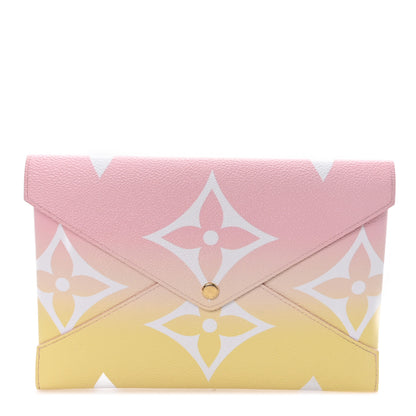 Louis Vuitton Monogram Giant By The Pool Large Kirigami Pochette Pink 1 of 6