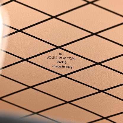 Louis Vuitton Calfskin Splash Print Petite Boite Chapeau Black 6 of 11