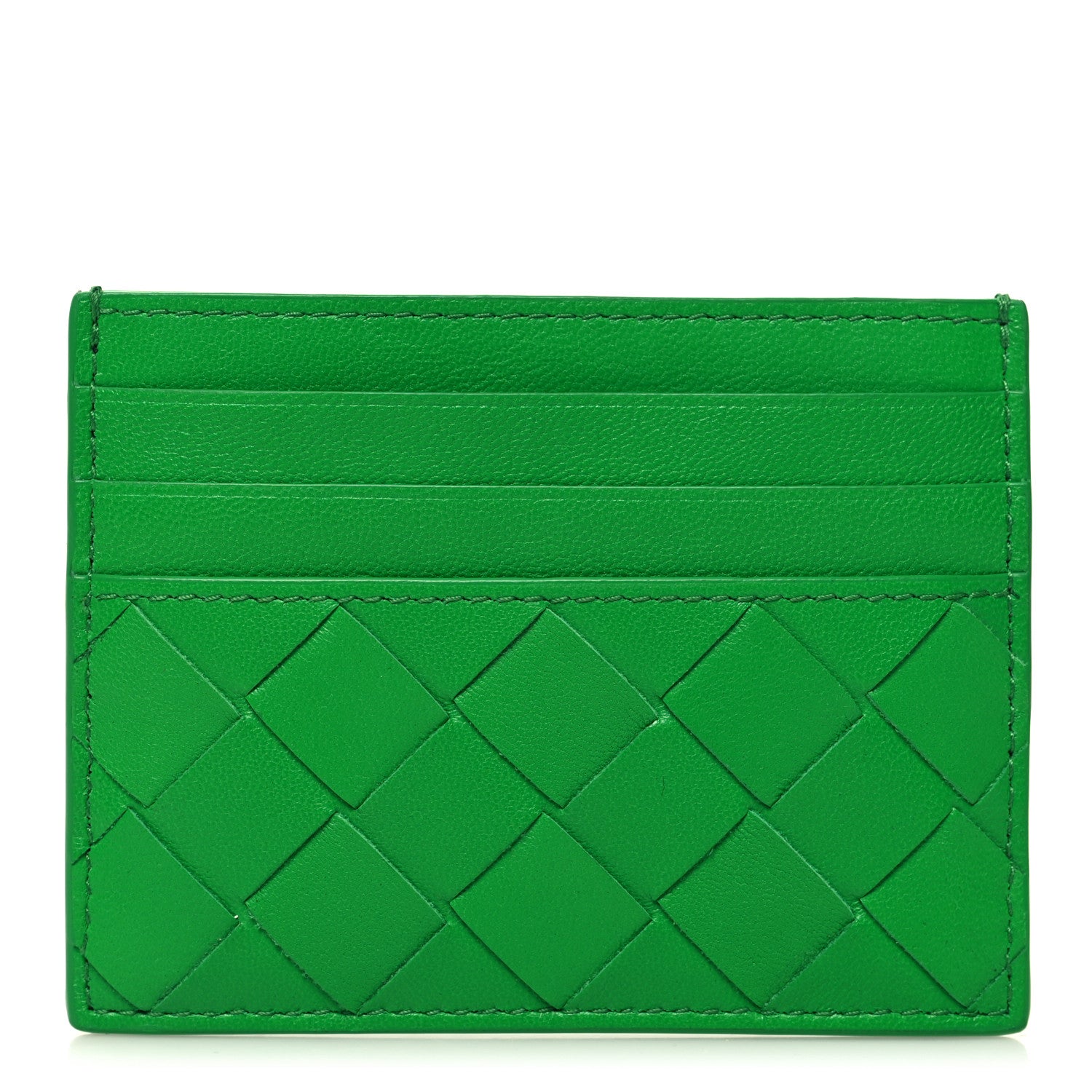 Bottega Veneta Nappa Intrecciato Card Holder Parakeet 1 of 8