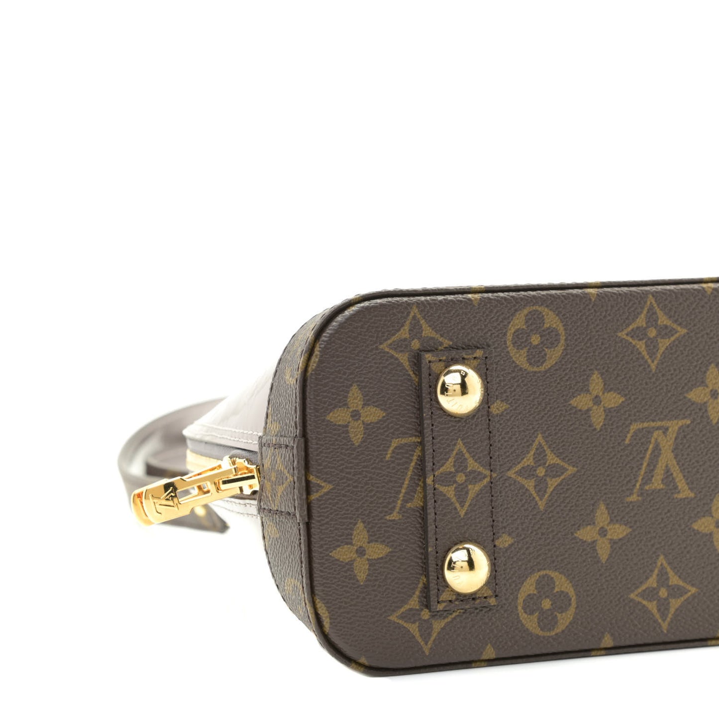 Vernis Epi Monogram Alma BB Champagne Metallise