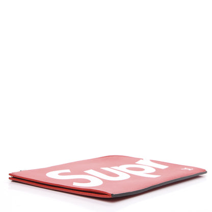 Louis Vuitton X SUPREME Epi Pochette Jour GM Red 3 of 8