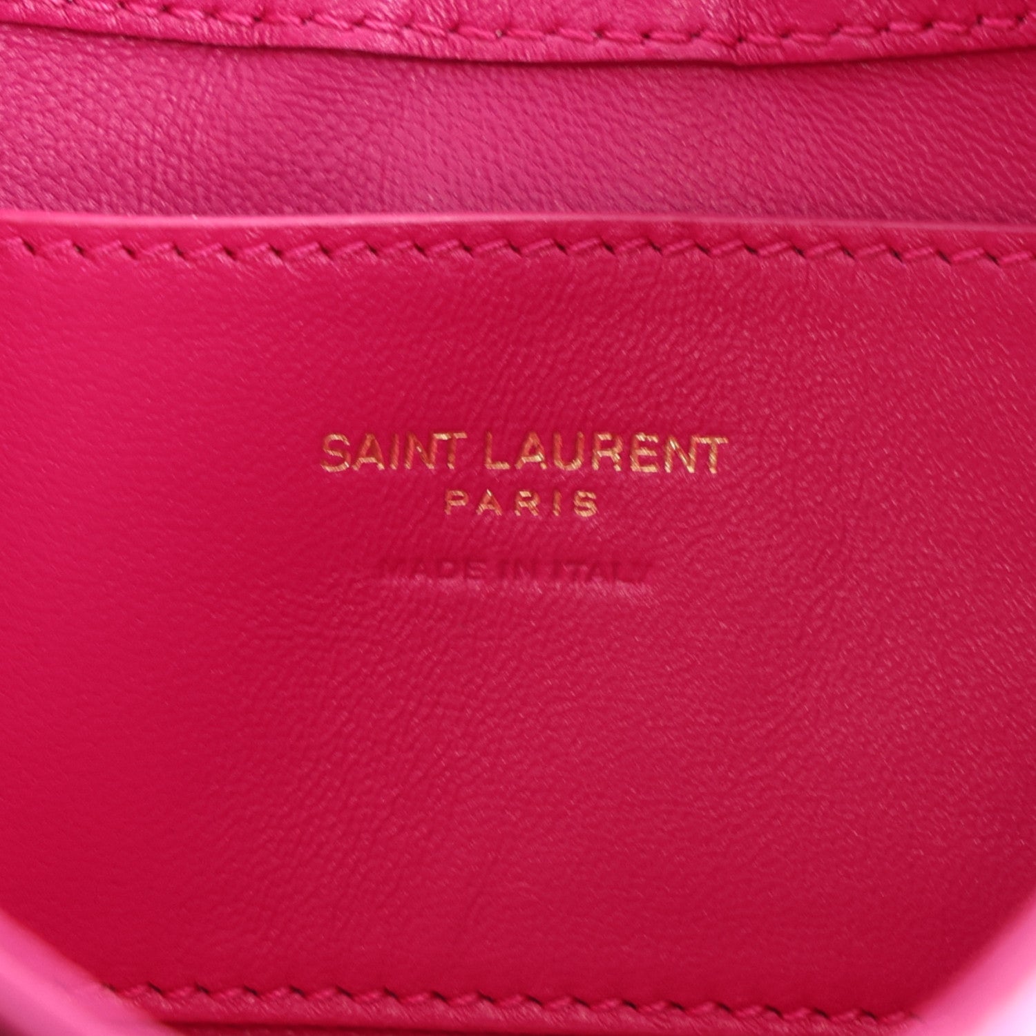 Saint Laurent Calfskin Lizard Embossed Le 5 A 7 Mini Hobo Acid Pink 6 of 10