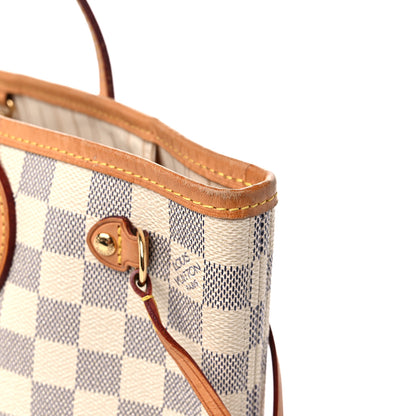 Louis Vuitton Damier Azur Neverfull PM 13 of 15
