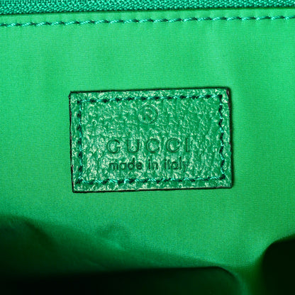 Gucci Crystal Monogram Web Large Carry On Duffle Bag Green 6 of 8