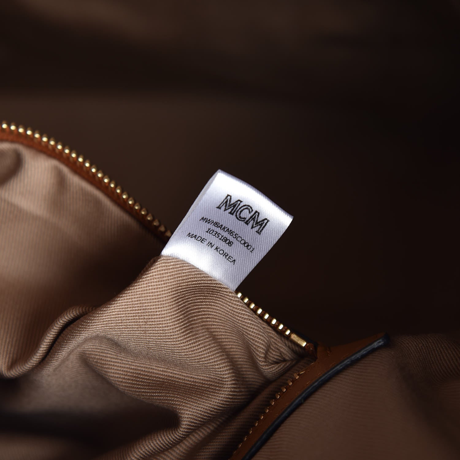 MCM Visetos Large Klara Hobo Cognac 7 of 16